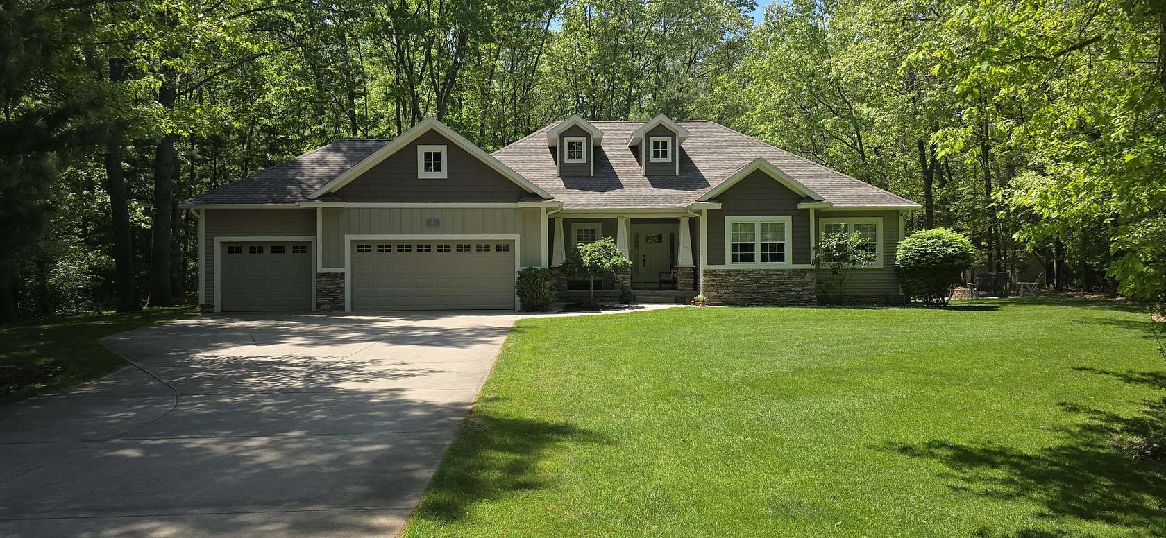 1.66 Acres of Land with Home for Sale in Whitehall, Michigan