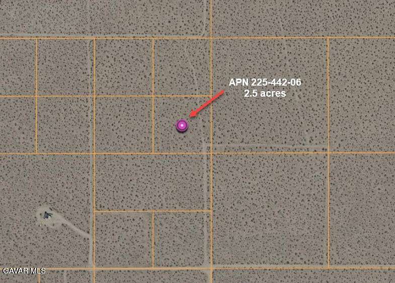 2.5 Acres of Land for Sale in California City, California