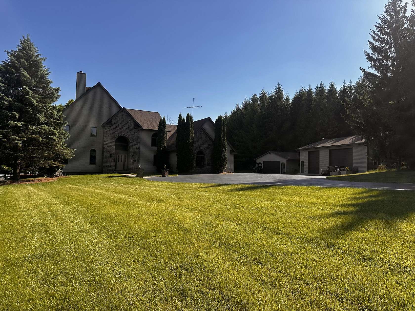6.26 Acres of Land with Home for Sale in Campbellsport, Wisconsin