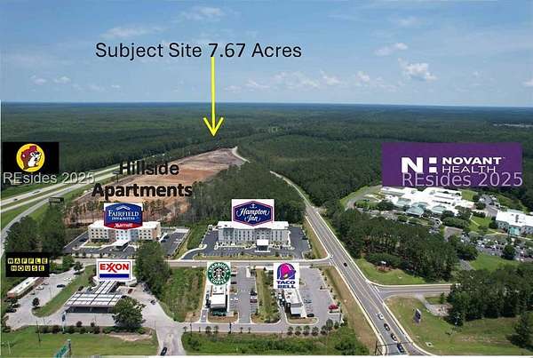 1.59 Acres of Commercial Land for Sale in Hardeeville, South Carolina