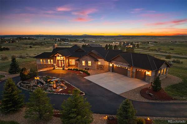 4.8 Acres of Land with Home for Sale in Franktown, Colorado
