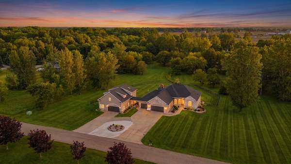 3 Acres of Land with Home for Sale in Caledonia, Michigan