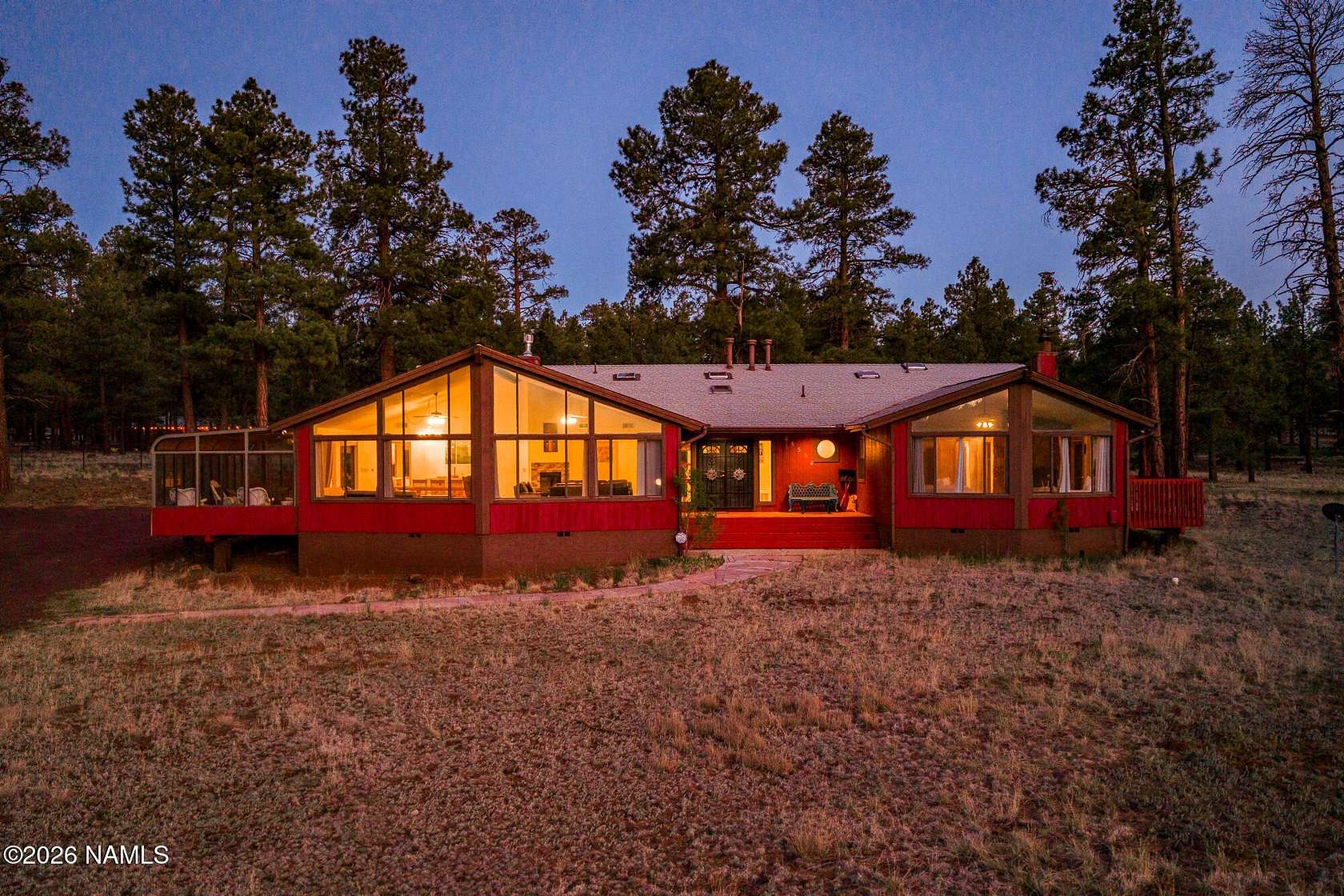 5 Acres of Land with Home for Sale in Flagstaff, Arizona