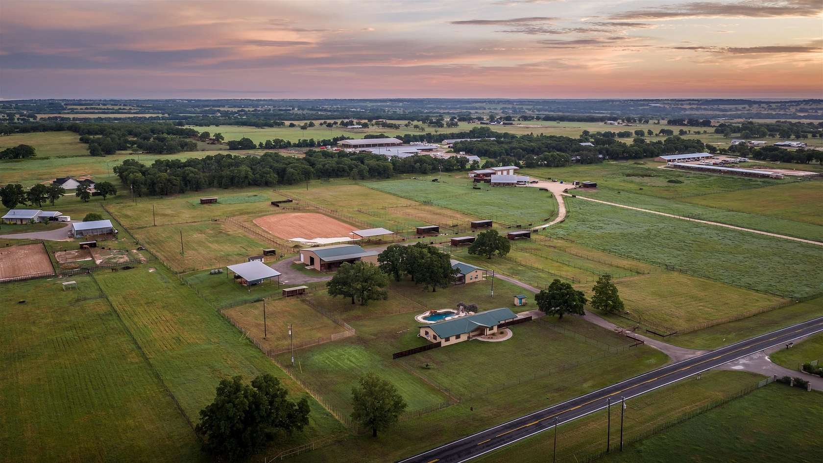 11.8 Acres of Land with Home for Sale in Stephenville, Texas