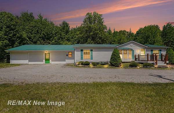 1.75 Acres of Land with Home for Sale in Coleman, Michigan
