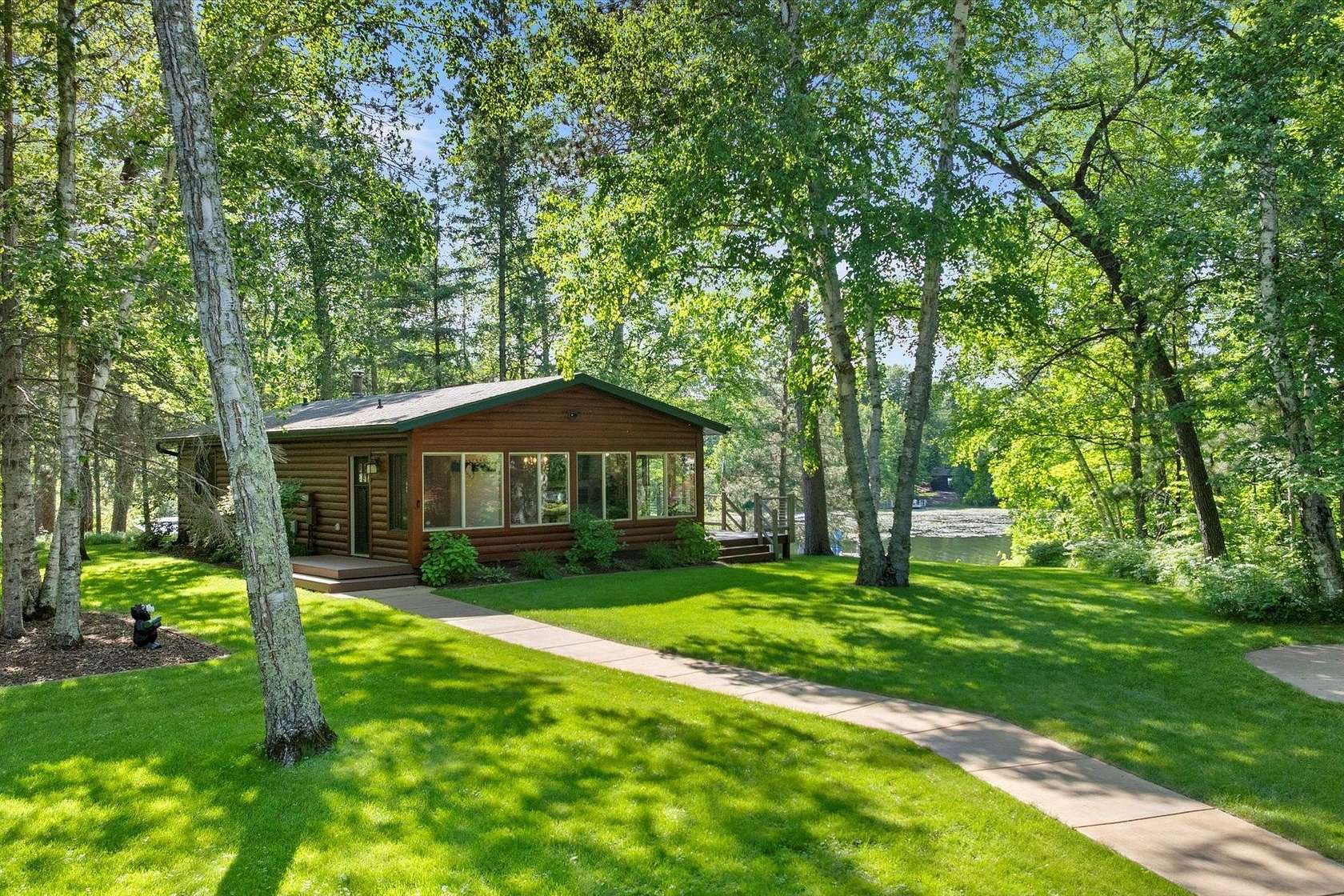 1.83 Acres of Land with Home for Sale in Crosslake, Minnesota
