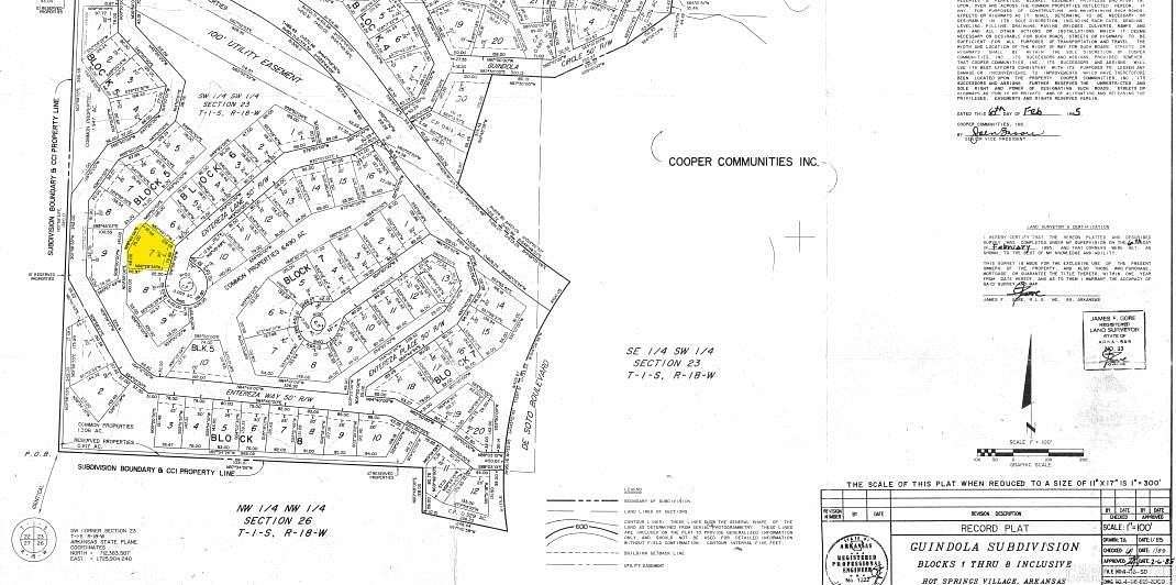 0.29 Acres of Residential Land for Sale in Hot Springs Village, Arkansas