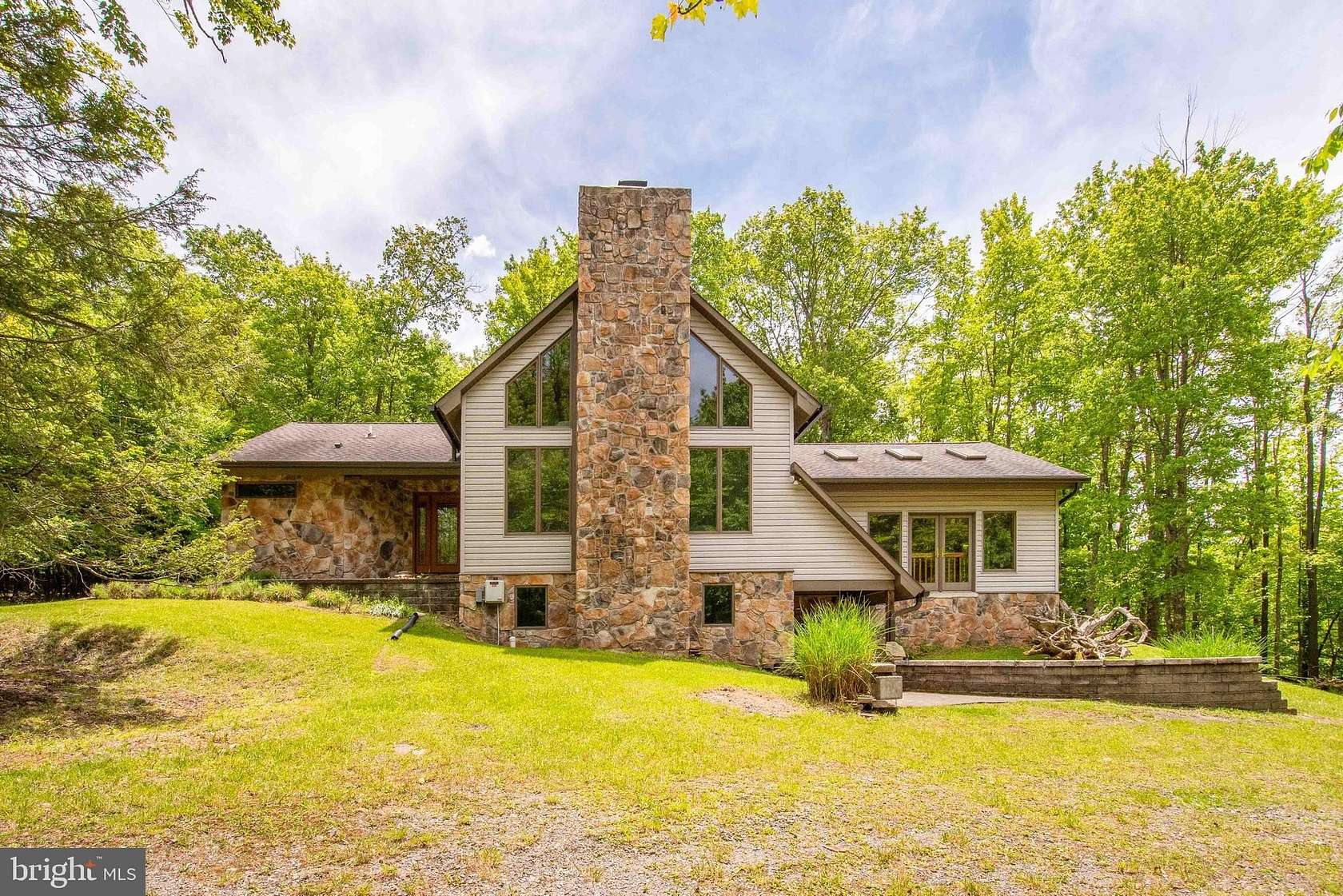 6.89 Acres of Land with Home for Sale in Oakland, Maryland