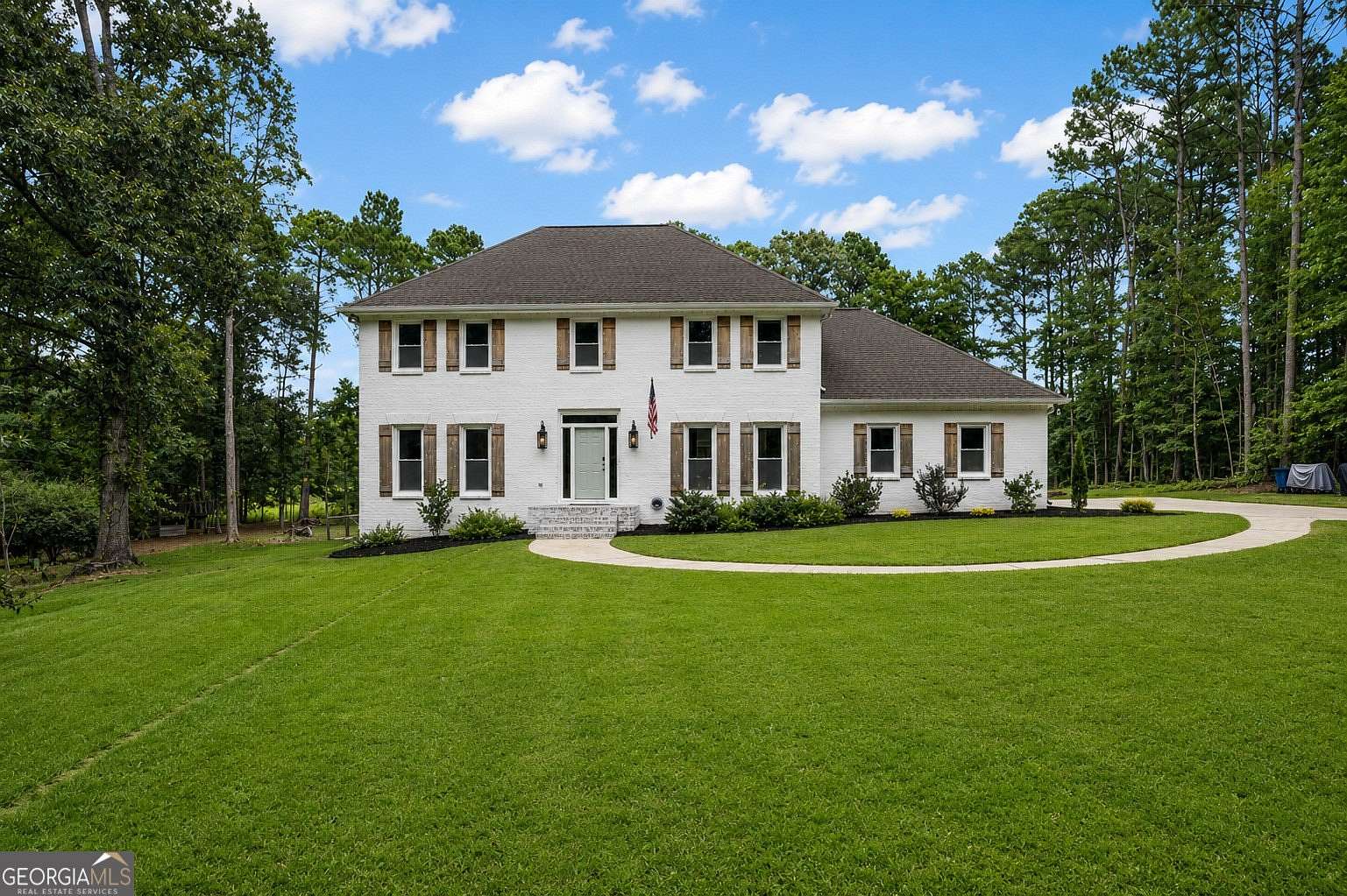 2 Acres of Land with Home for Sale in Fayetteville, Georgia