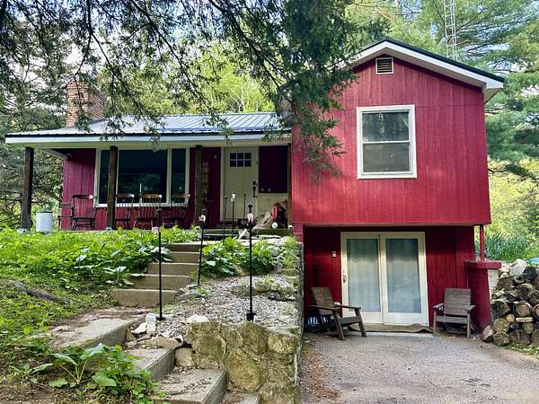 9.75 Acres of Land with Home for Sale in Manistee, Michigan