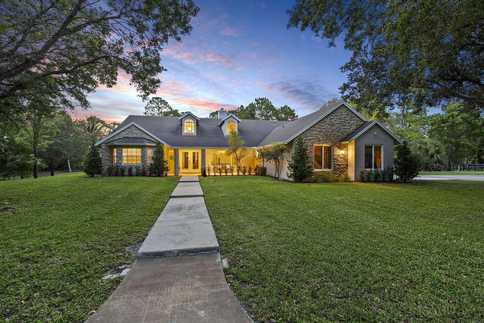 5 Acres of Land with Home for Sale in Loxahatchee Groves, Florida