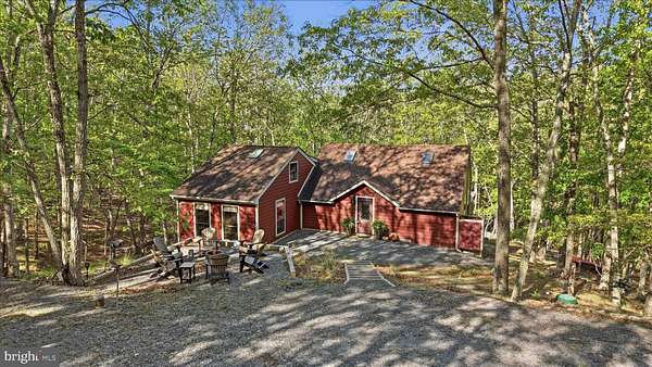 8.36 Acres of Land with Home for Sale in Paw Paw, West Virginia