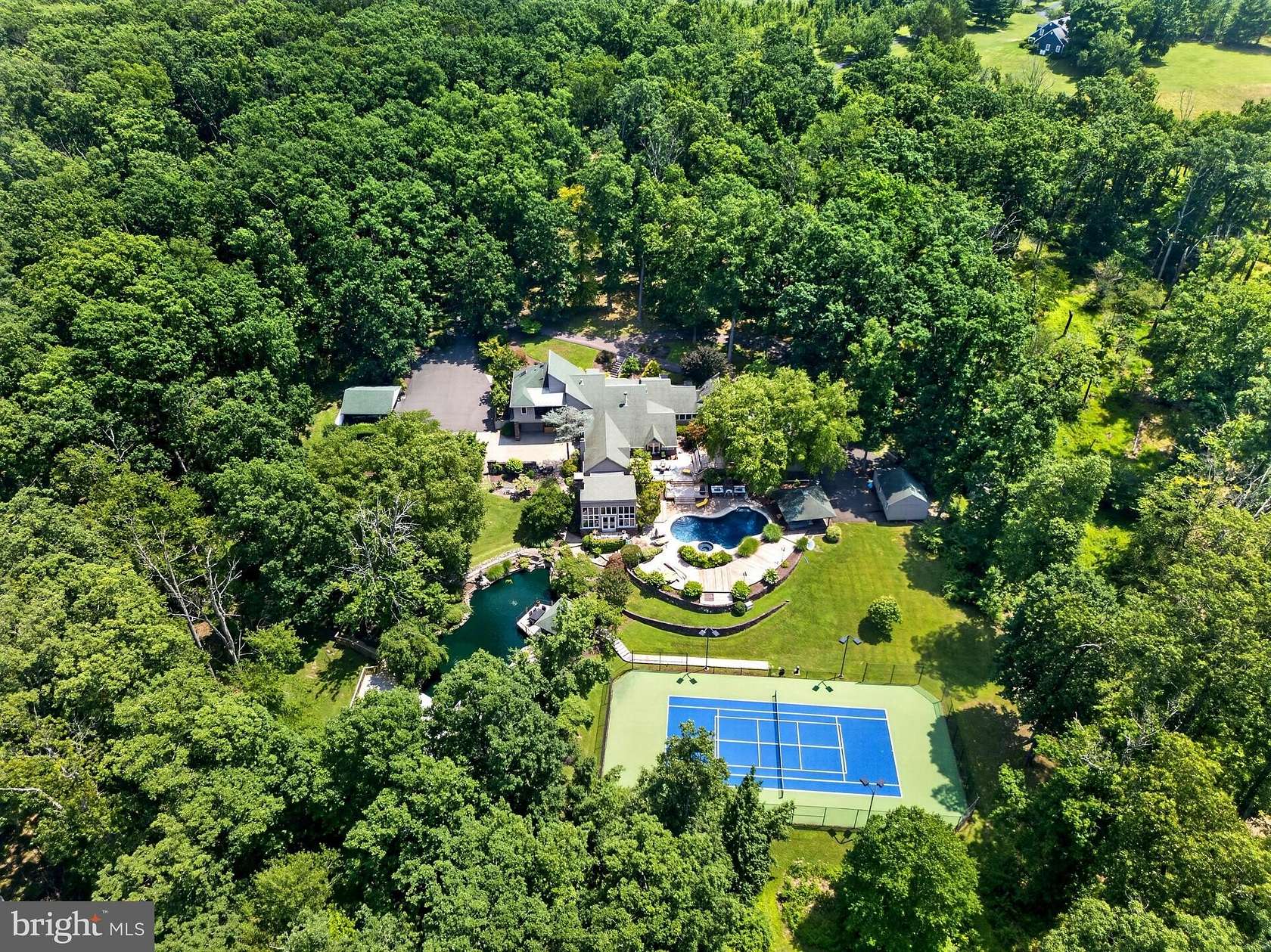 12.4 Acres of Land with Home for Sale in New Hope, Pennsylvania