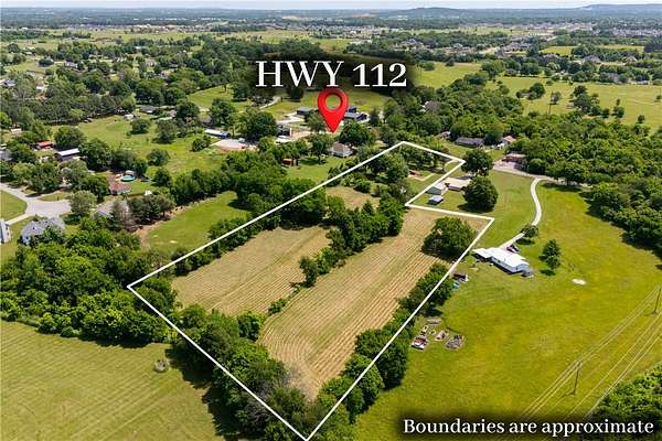5.62 Acres of Land with Home for Sale in Elm Springs, Arkansas