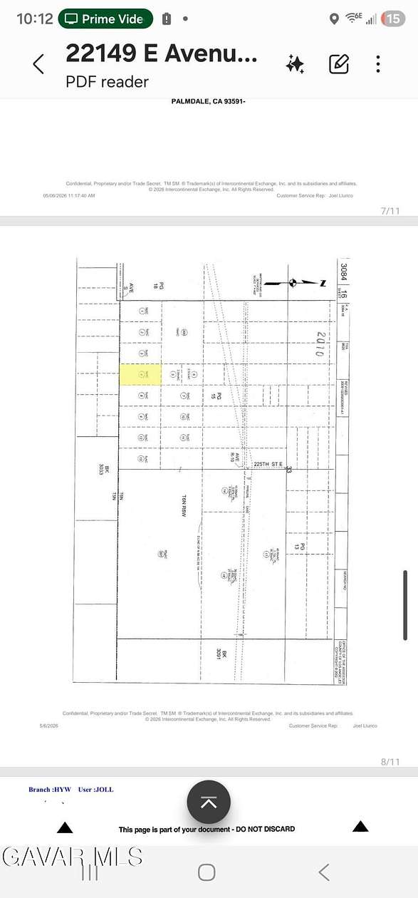 5 Acres of Land for Sale in Palmdale, California