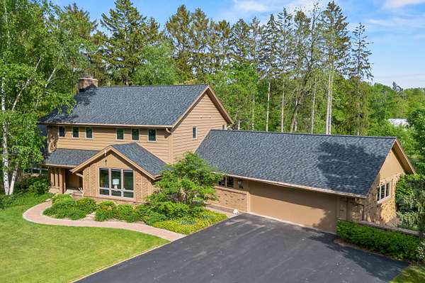 1.82 Acres of Land with Home for Sale in River Hills, Wisconsin
