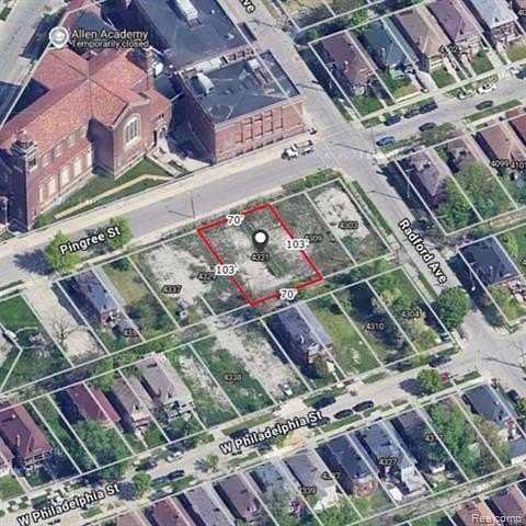 0.17 Acres of Residential Land for Sale in Detroit, Michigan