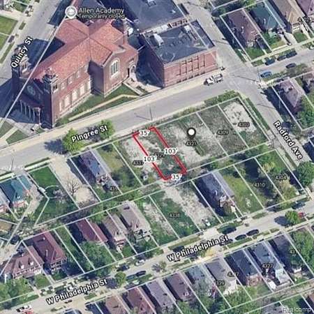 0.08 Acres of Residential Land for Sale in Detroit, Michigan