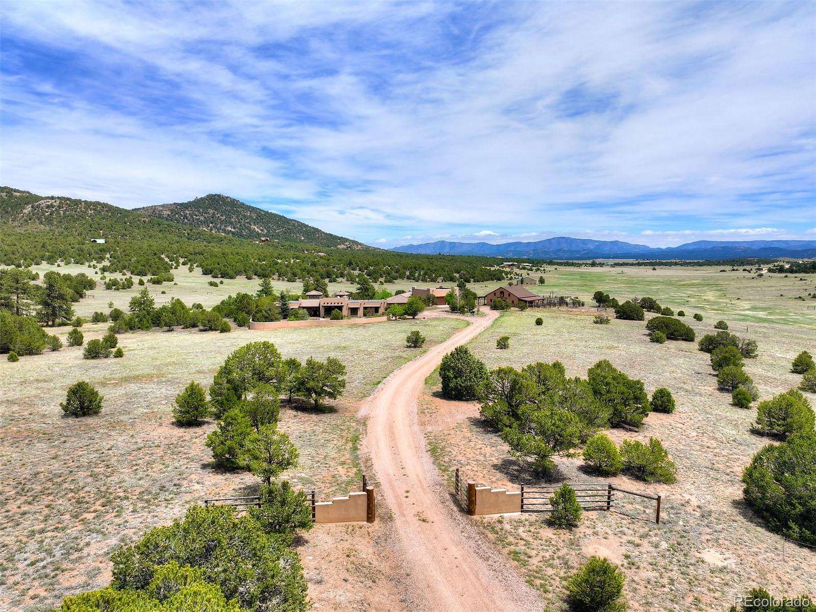 35.2 Acres of Land with Home for Sale in Westcliffe, Colorado