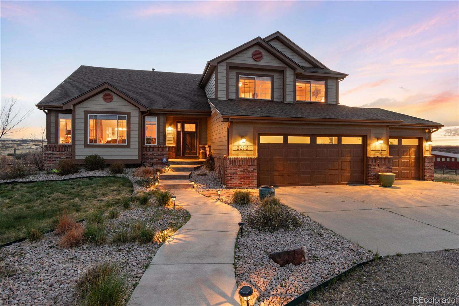40 Acres of Agricultural Land with Home for Sale in Castle Rock, Colorado
