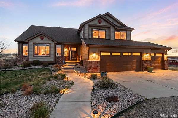 40 Acres of Agricultural Land with Home for Sale in Castle Rock, Colorado