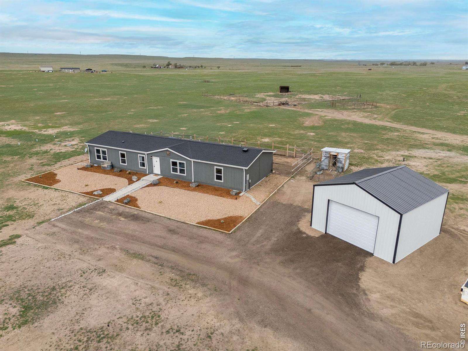 12 Acres of Land with Home for Sale in Carr, Colorado