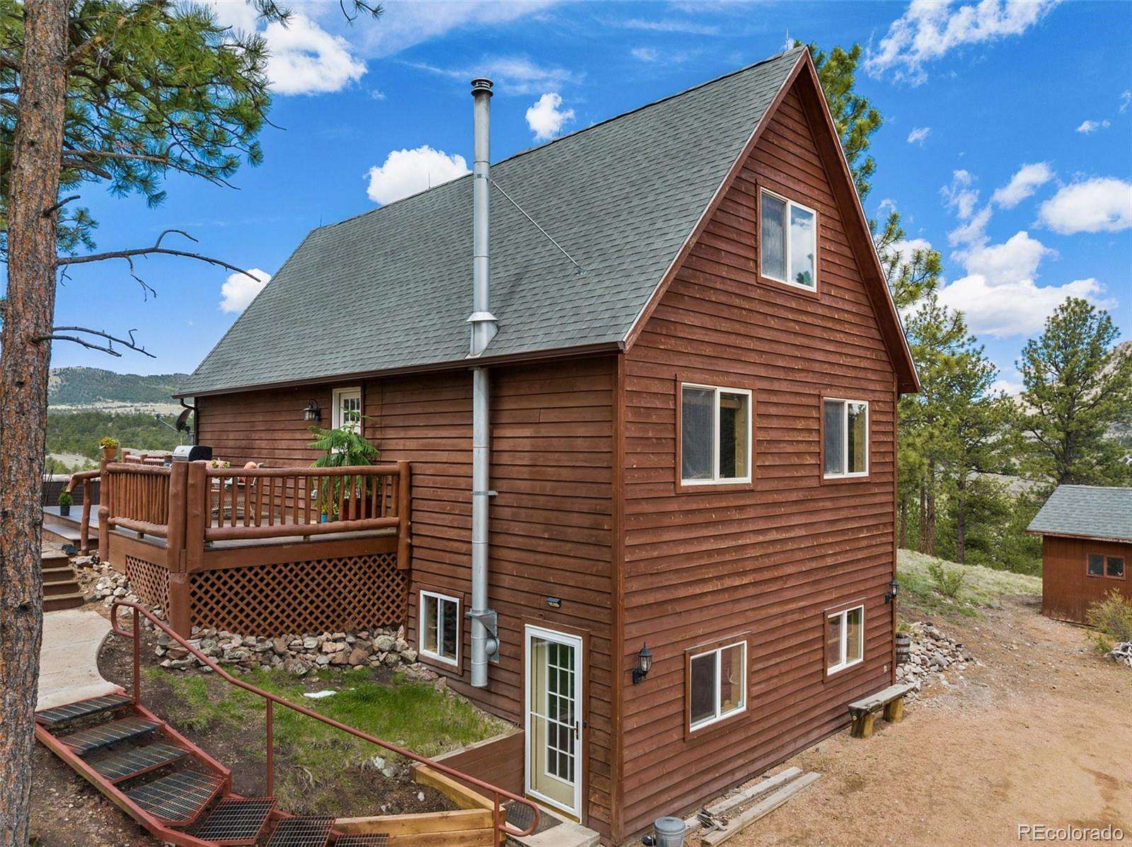 30 Acres of Recreational Land with Home for Sale in Guffey, Colorado
