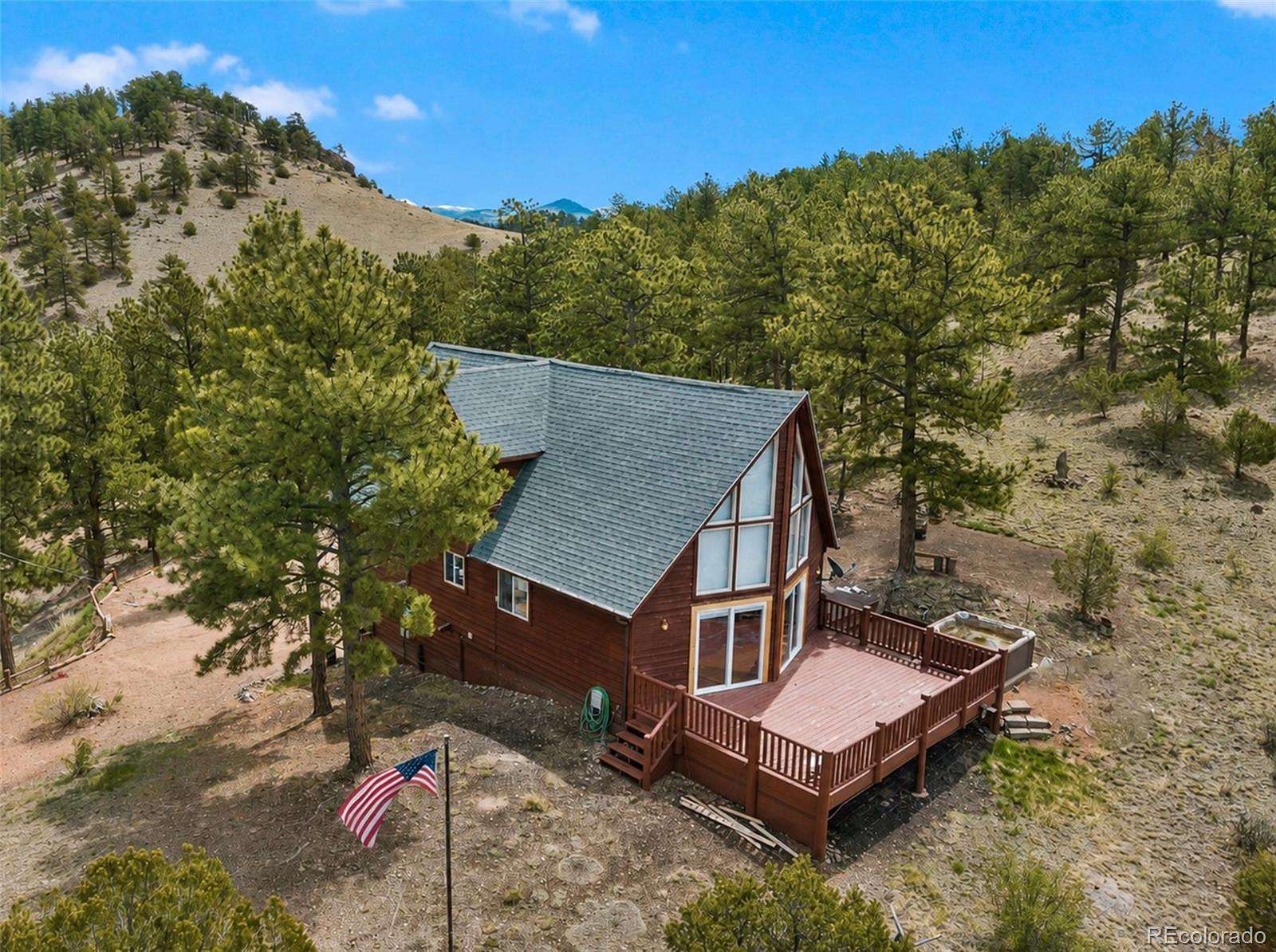 30 Acres of Recreational Land with Home for Sale in Guffey, Colorado