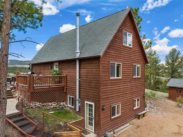 30 Acres of Recreational Land with Home for Sale in Guffey, Colorado