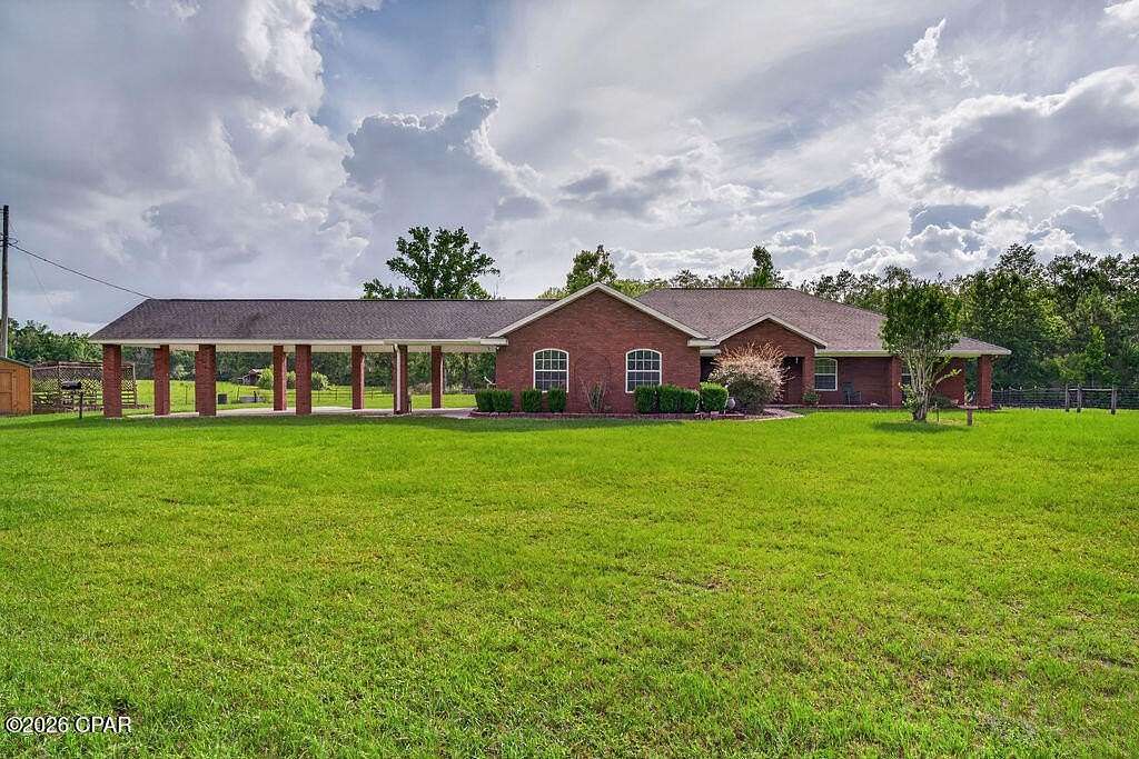 48.4 Acres of Recreational Land with Home for Sale in Chipley, Florida
