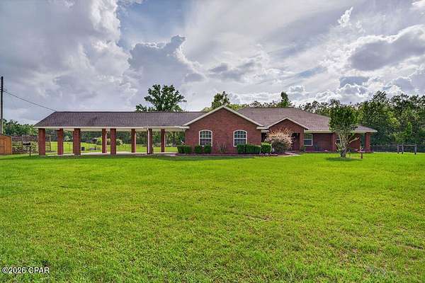 48.4 Acres of Recreational Land with Home for Sale in Chipley, Florida