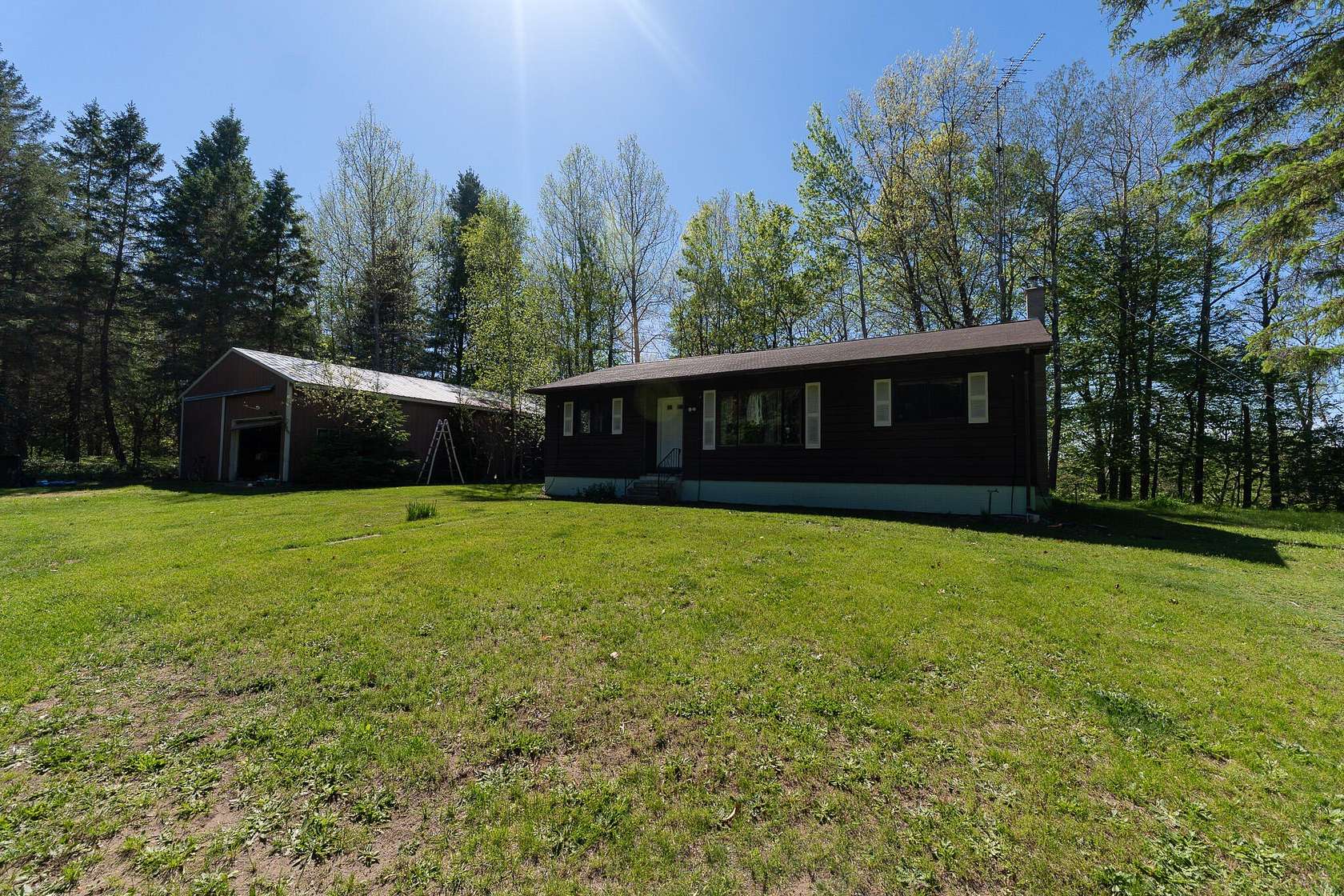 16.2 Acres of Recreational Land with Home for Sale in Ludington, Michigan