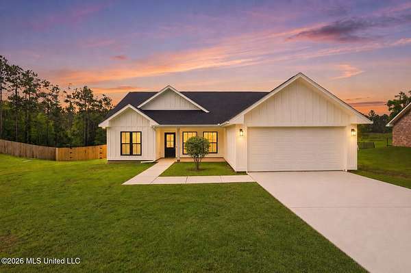 1.6 Acres of Land with Home for Sale in Saucier, Mississippi
