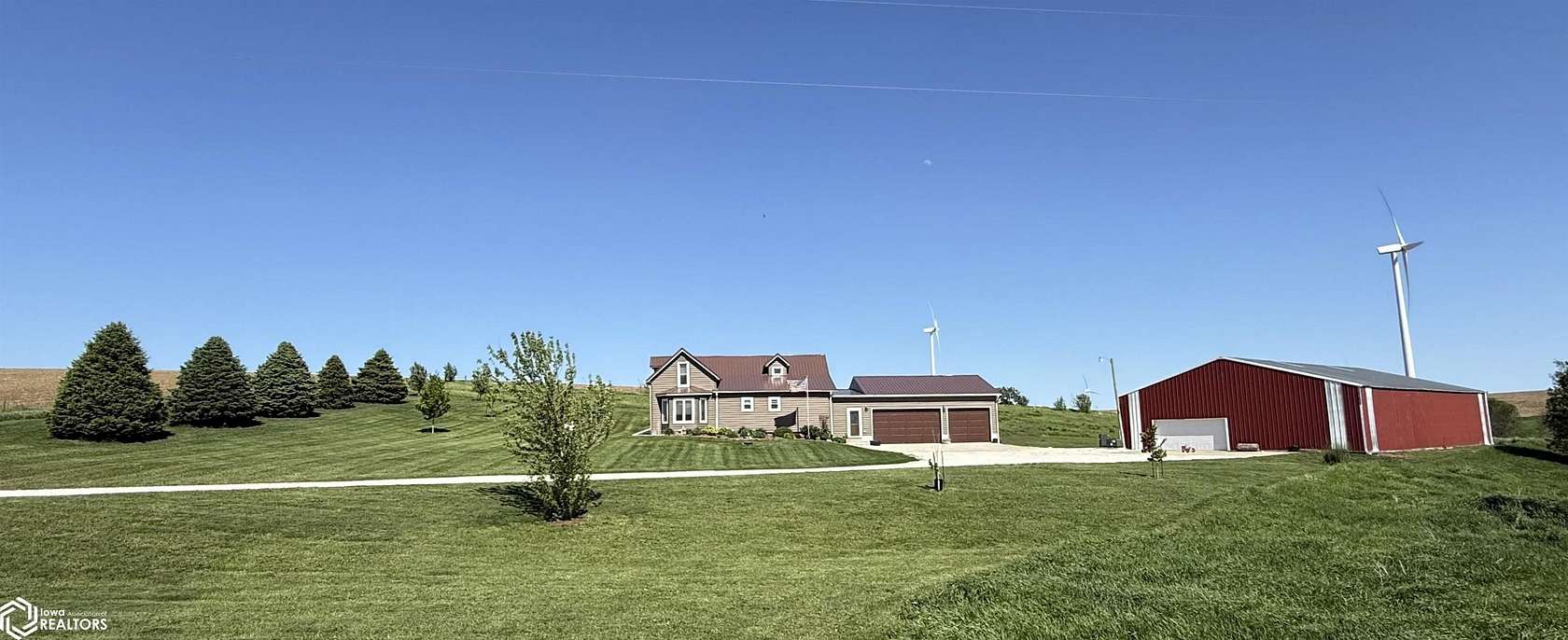 4 Acres of Land with Home for Sale in Schleswig, Iowa