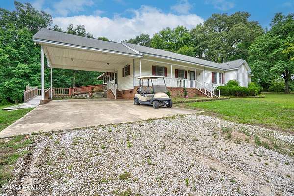 5.46 Acres of Land with Home for Sale in Bailey, North Carolina