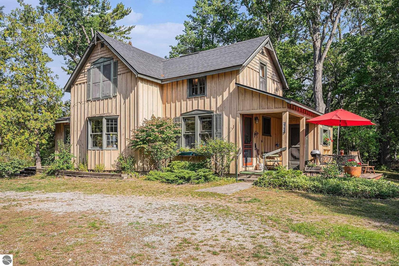 4.8 Acres of Land with Home for Sale in Glen Arbor, Michigan