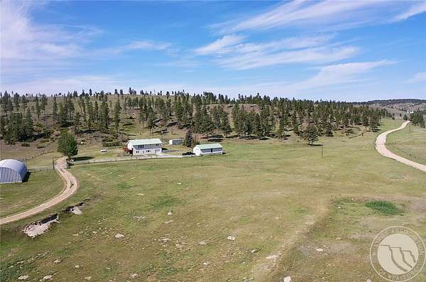 7.35 Acres of Land with Home for Sale in Roundup, Montana