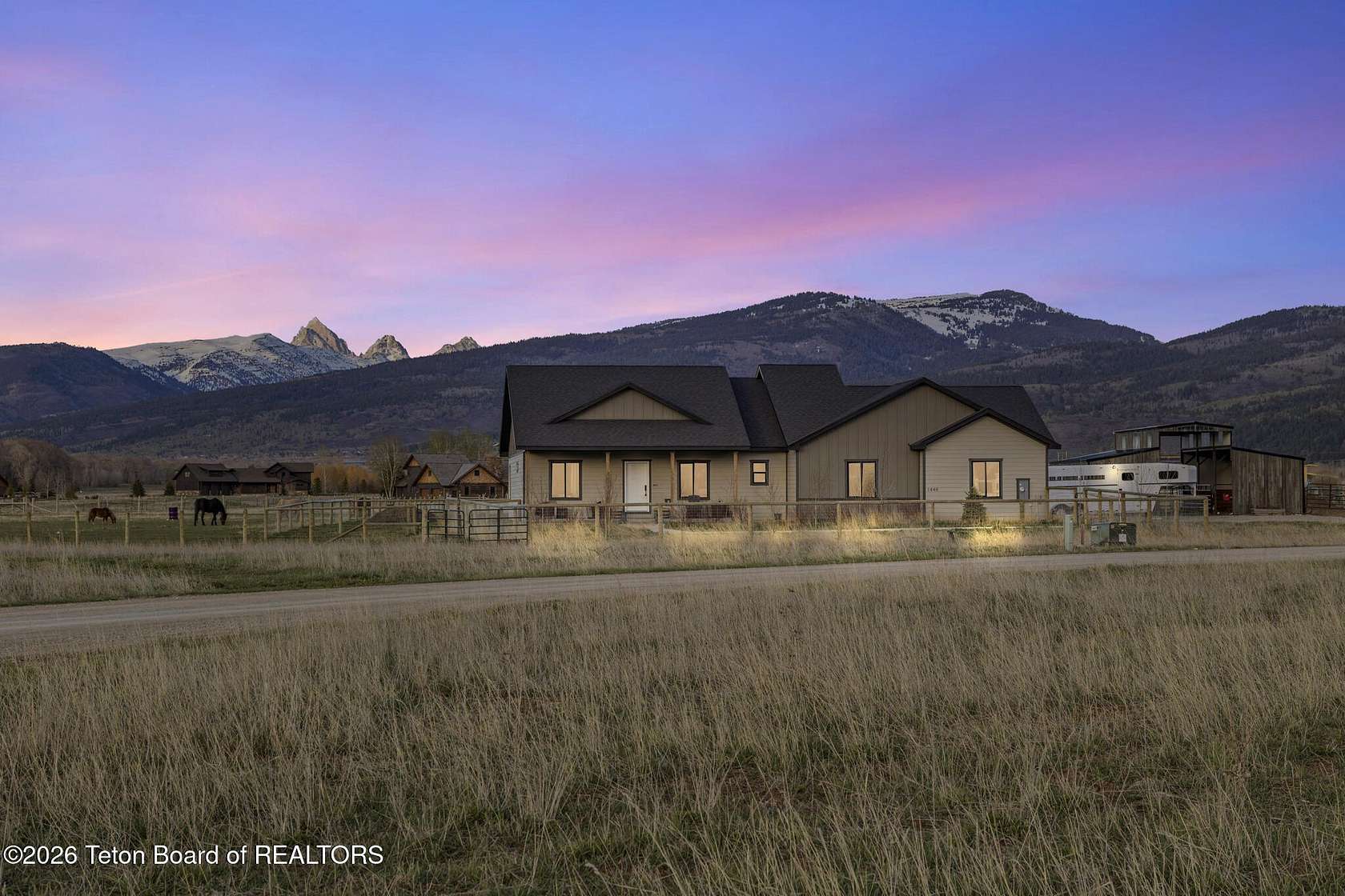 2.5 Acres of Land with Home for Sale in Victor, Idaho