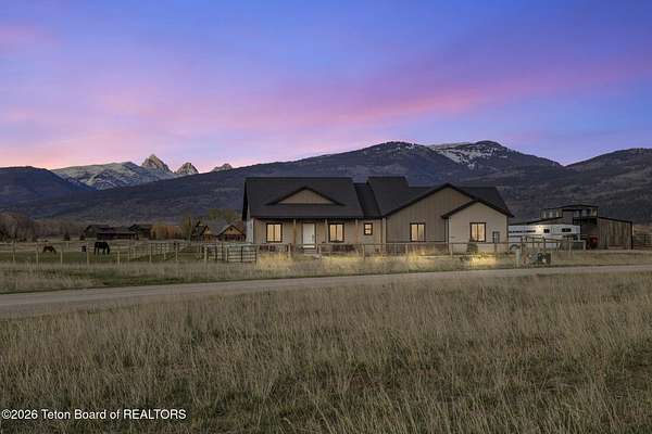 2.5 Acres of Land with Home for Sale in Victor, Idaho