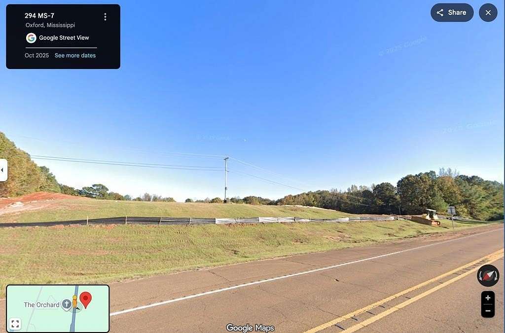 4.9 Acres of Mixed-Use Land for Sale in Oxford, Mississippi