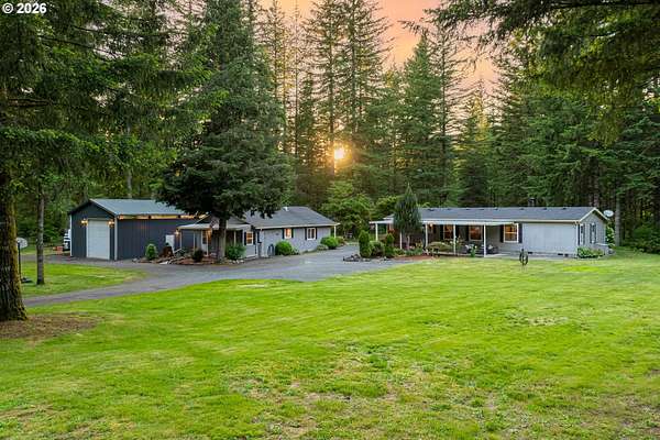 5 Acres of Land with Home for Sale in Ariel, Washington