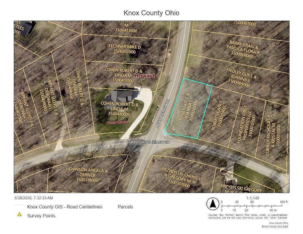 0.28 Acres of Residential Land for Sale in Howard, Ohio