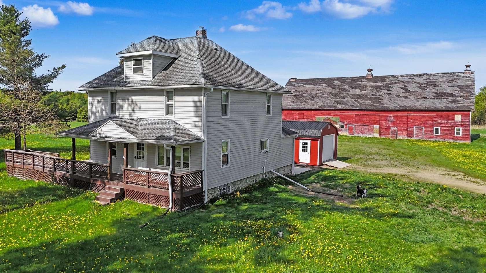 30.5 Acres of Land with Home for Sale in Gleason, Wisconsin