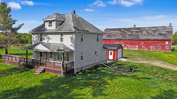 30.5 Acres of Land with Home for Sale in Gleason, Wisconsin