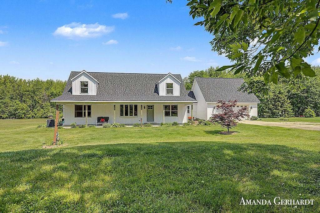 3 Acres of Land with Home for Sale in Caledonia, Michigan