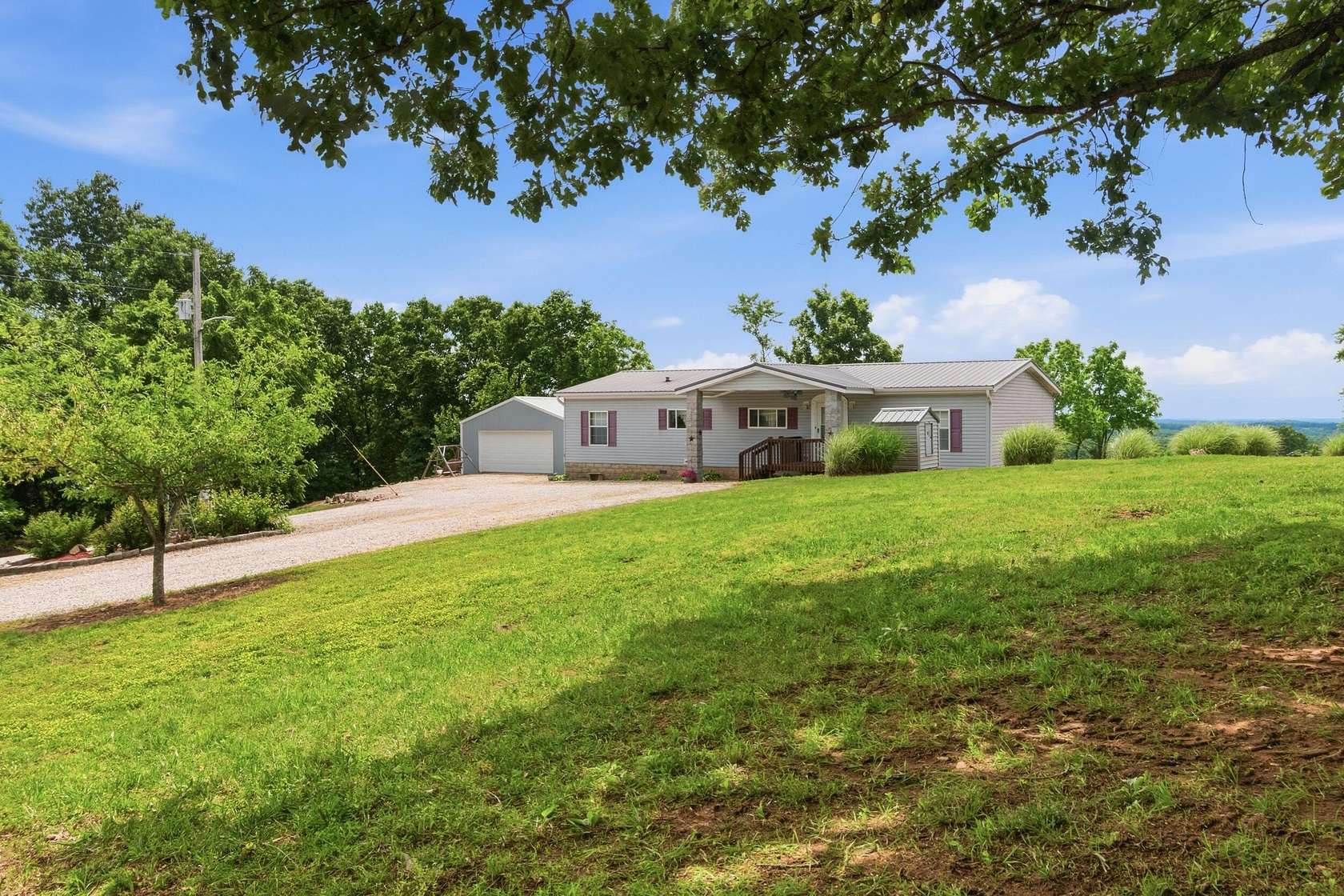 3.27 Acres of Land with Home for Sale in Mountain Grove, Missouri