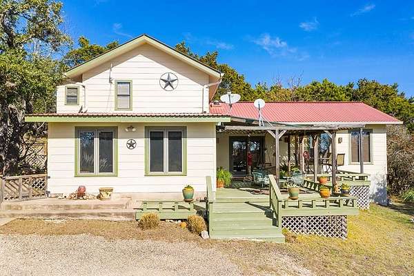 10 Acres of Land with Home for Sale in Fredericksburg, Texas
