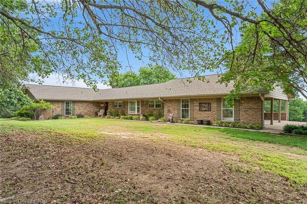 20.6 Acres of Recreational Land with Home for Sale in Alma, Arkansas