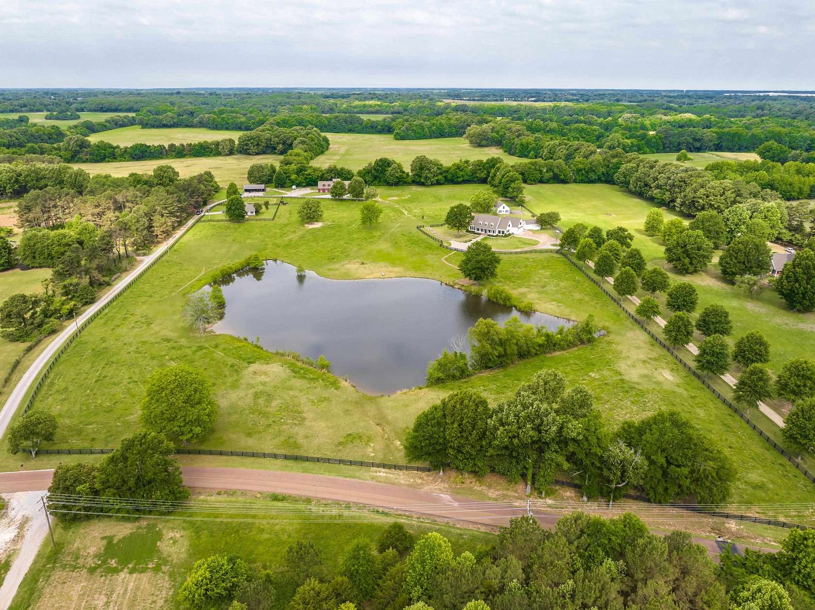 35 Acres of Land with Home for Sale in Somerville, Tennessee