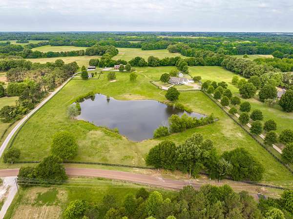 35 Acres of Land with Home for Sale in Somerville, Tennessee